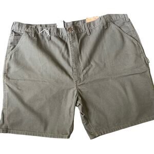 NWT Carhartt Men’s Original Fit Washed Duck Work Shorts 50 x 8.5  B25-MOS